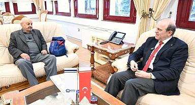 KTÜ MEZUNU 77 YAŞINDAKİ ASLAN ÜNİVERSİTESİNDE AĞIRLANDI