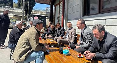 MAHALLE MAHALLE BULUŞMA: BAŞKAN OSMAN NURİ EKİM BU KEZ YILDIZLI’DAYDI