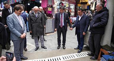 ORTAHİSAR’DA ESNAFIN TALEBİNE ANINDA MÜDAHALE