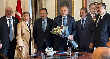 TİMBİR HEYETİNDEN TRABZON VALİSİ ŞAHİN’E ZİYARET