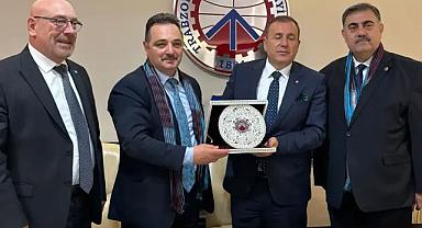 TİMBİR HEYETİNDEN TTSO’YA ZİYARET