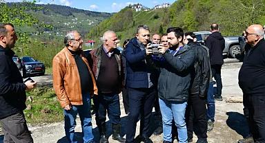 TRABZON’DA HEYELAN SONRASI İNCELEME: VALİ ŞAHİN SAHADA