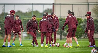 TRABZONSPOR, CORENDON ALANYASPOR MAÇI HAZIRLIKLARINA DEVAM EDİYOR