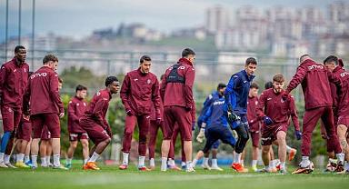 TRABZONSPOR’DA ALANYASPOR MAÇI HAZIRLIKLARI SÜRÜYOR