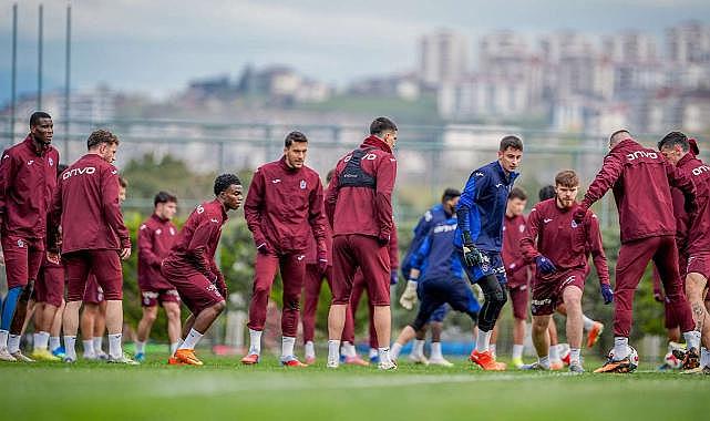 TRABZONSPOR’DA ALANYASPOR MAÇI HAZIRLIKLARI SÜRÜYOR