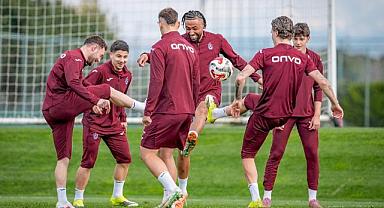 TRABZONSPOR, GALATASARAY MAÇI HAZIRLIKLARINI SÜRDÜRÜYOR