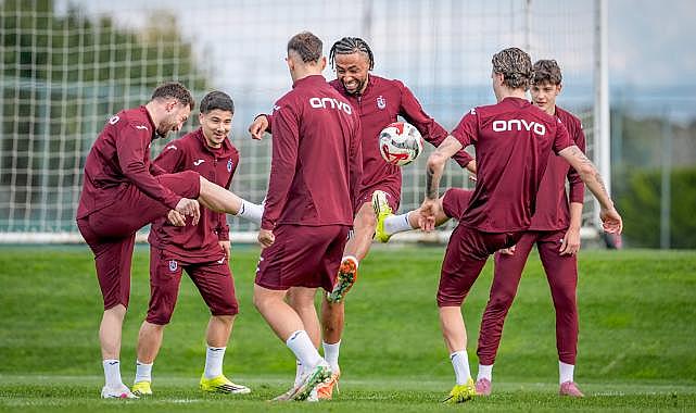 TRABZONSPOR, GALATASARAY MAÇI HAZIRLIKLARINI SÜRDÜRÜYOR