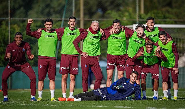 TRABZONSPOR, RAMS BAŞAKŞEHİR MAÇI HAZIRLIKLARINI SÜRDÜRÜYOR