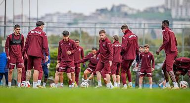 TRABZONSPOR’UN GÖZTEPE MAÇI HAZIRLIKLARI DEVAM EDİYOR