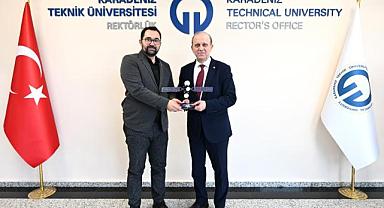 TÜBİTAK UZAY MÜDÜRÜ MEHMET NEFES’TEN KTÜ’YE ZİYARET