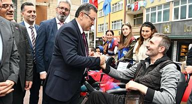 BÜYÜKŞEHİR’DEN ÖZEL BİREYLERE KAPSAMLI DESTEK