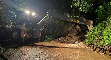 BÜYÜKŞEHİR İTFAİYESİ ARAKLI'DA YARDIMA KOŞTU
