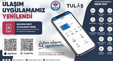 BÜYÜKŞEHİR “TRABZON ULAŞIM” UYGULAMASINI GÜNCELLEDİ