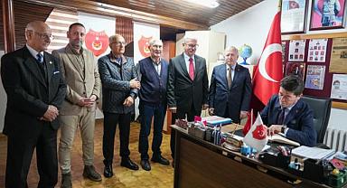 TEMAD TRABZON ŞUBESİ’NDEN BAŞKAN KAYA’YA DERNEK BİNASI TEŞEKKÜRÜ 