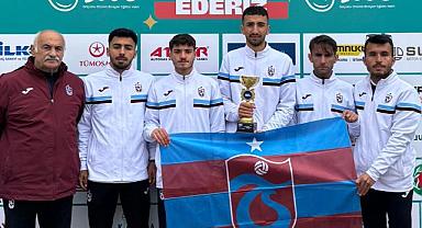 TRABZONSPOR ATLETİZM TAKIMI TÜRKİYE İKİNCİSİ OLDU