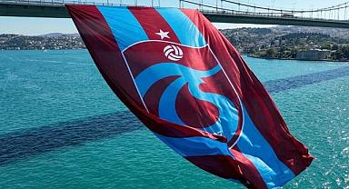 TRABZONSPOR BAYRAĞI BOĞAZ’DA DALGALANDI