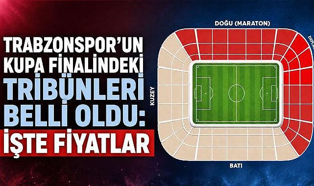 TRABZONSPOR’UN KUPA FİNALİNDEKİ TRİBÜNLERİ BELLİ OLDU