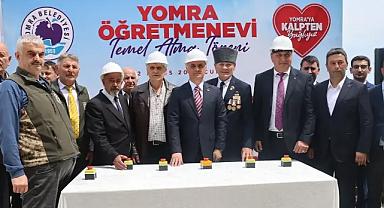 YOMRA’DA 25 YILLIK İHTİYACA ÇÖZÜM: ÖĞRETMENEVİNİN TEMELİ ATILDI
