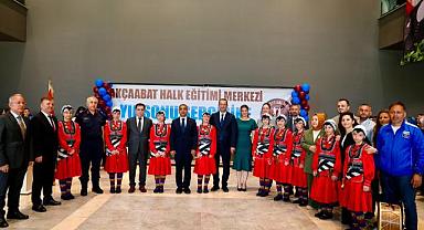 AKÇAABAT’TA EĞİTİM, SANAT VE EMEK AYNI ÇATIDA BULUŞTU
