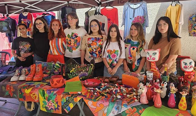 ATIK MALZEMELER SANAT ESERİNE DÖNÜŞTÜRÜLDÜ