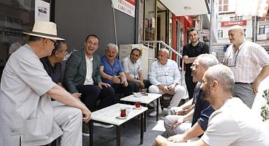 BAŞKAN EKİM, ŞEHRİN HER NOKTASINDA VATANDAŞLA BULUŞUYOR