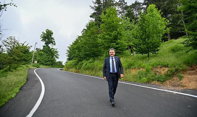 BÜYÜKŞEHİR'DEN ATATÜRK KÖŞKÜ YOLUNDA TARİHİ ÇALIŞMA