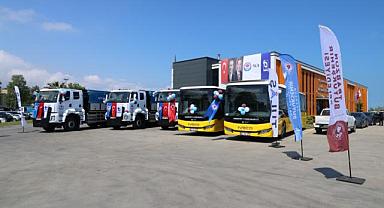 BÜYÜKŞEHİR FİLOSUNA 5 YENİ ARAÇ DAHİL EDİLDİ