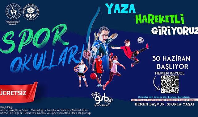 BÜYÜKŞEHİR'İN YAZ SPOR OKULLARI İÇİN GERİ SAYIM BAŞLADI