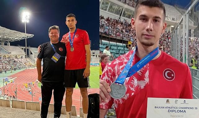 TRABZONLU ATLET YASİR KUDUBAN BALKAN İKİNCİSİ OLDU