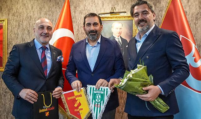 TRABZONSPOR’A KURUCU KULÜPLERDEN ZİYARET