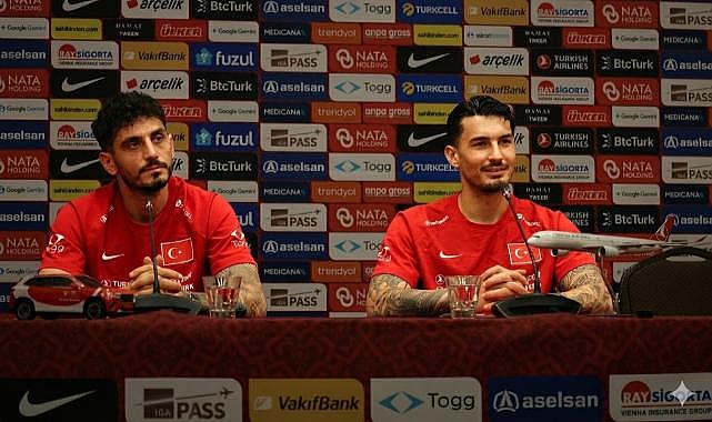 UĞURCAN ÇAKIR VE SAMET AKAYDIN'DAN PARAGUAY MAÇI ÖNCESİ MESAJ