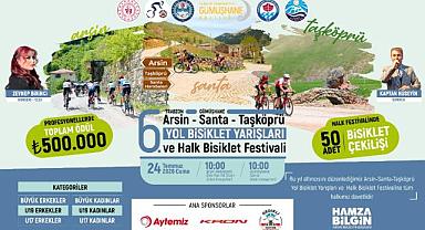 ARSİN'DE YOL BİSİKLETİ YARIŞLARI DÜZENLENECEK