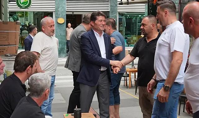BAŞKAN KAYA, ESNAFLARIN TALEP VE ÖNERİLERİNİ DİNLEDİ