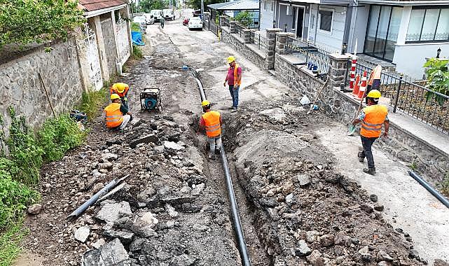 BEŞTAŞ VE KİREÇHANE’YE YENİ İÇME SUYU HATTI