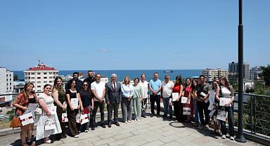 TİFLİS DEVLET ÜNİVERSİTESİ ÖĞRENCİLERİ TÜRKOLOJİ DERSİ İÇİN TRABZON'DA