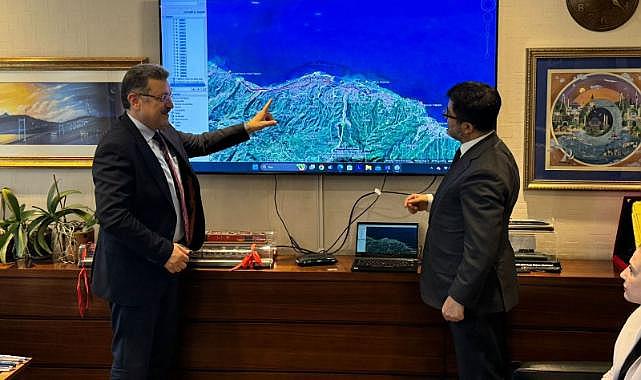 TRABZON'DA RAYLI SİSTEMİN YAPIM SÜRECİ RESMEN BAŞLADI