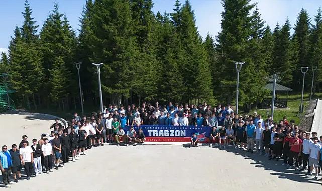 TRABZON'DA ULUSAL GENÇLİK KAMPI BAŞLADI