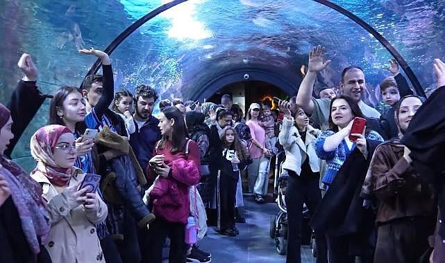 TRABZON TÜNEL AKVARYUM, TURİSTLERİN GÖZDE ROTASI HALİNE GELDİ