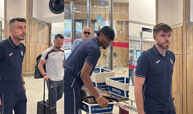 TRABZONSPOR, AVUSTURYA KAMPI İÇİN SCHLADMING'E GİTTİ