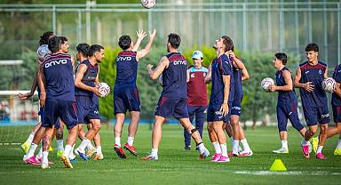 TRABZONSPOR'DA HAZIRLIKLAR ÇİFT ANTRENMANLA SÜRECEK