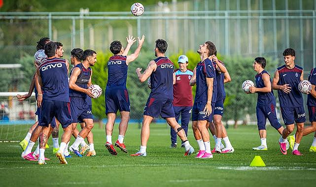 TRABZONSPOR'DA HAZIRLIKLAR ÇİFT ANTRENMANLA SÜRECEK