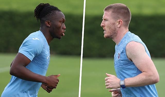 TRABZONSPOR'DA MENDY VE LUNDSTRAM KAMP KADROSUNDA YER ALMADI