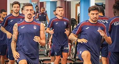 TRABZONSPOR’DA SABAH ANTRENMANI TAMAMLANDI