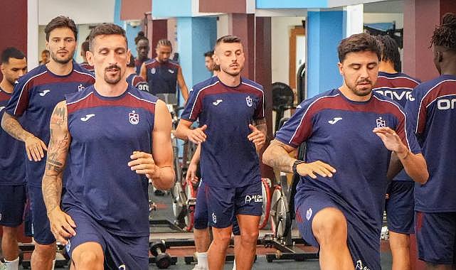 TRABZONSPOR’DA SABAH ANTRENMANI TAMAMLANDI