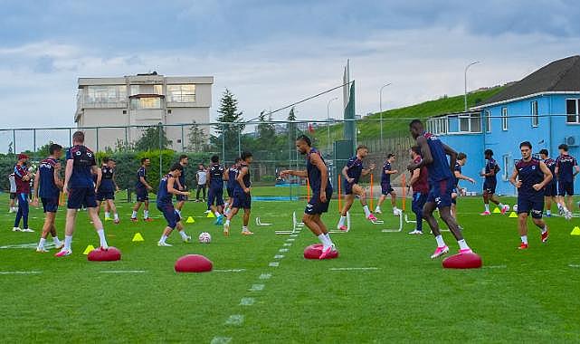 TRABZONSPOR HAZIRLIKLARINI SÜRDÜRÜYOR
